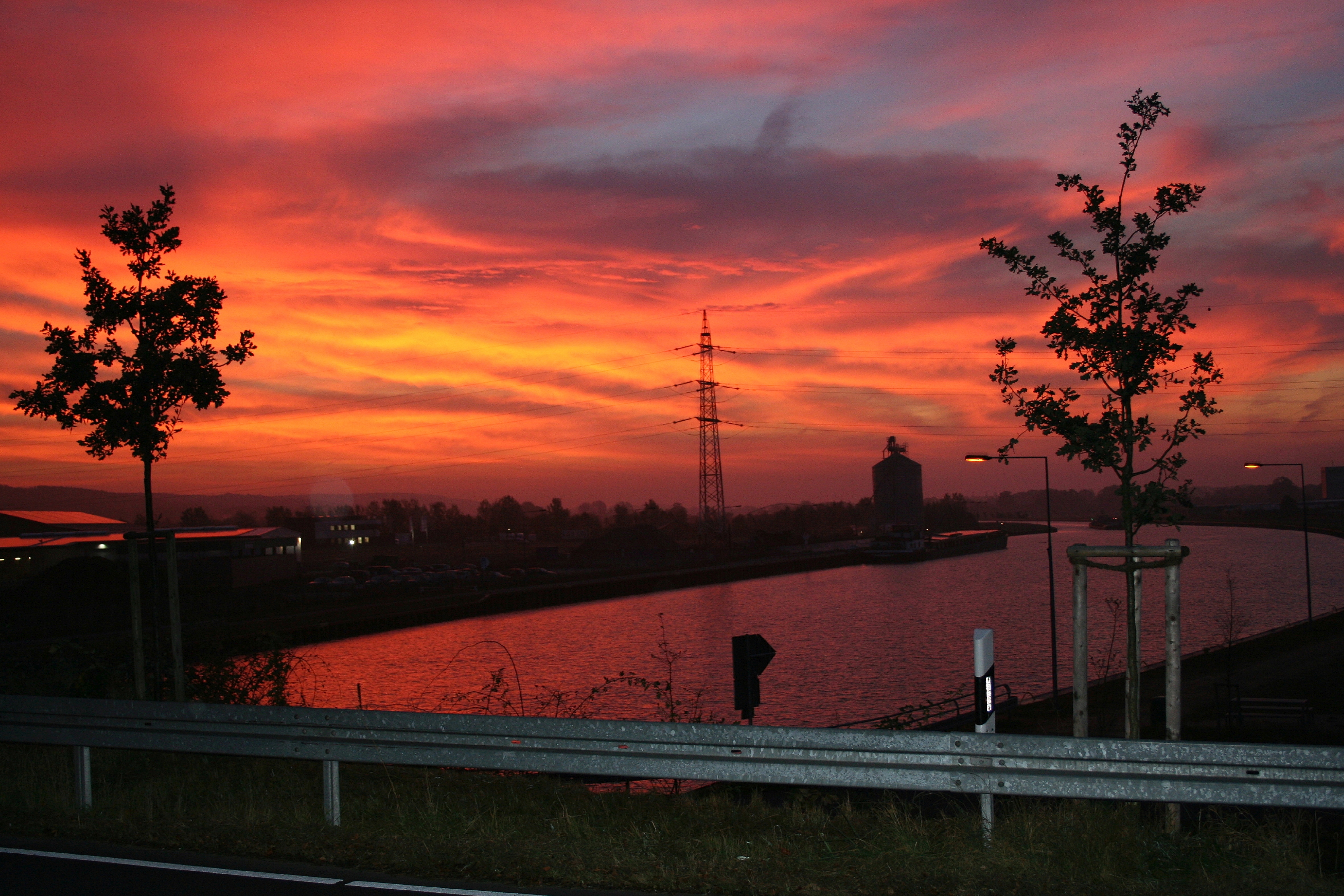 Dortmund-Ems-Kanal Sonnenuntergang